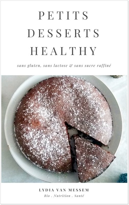 ebook petits desserts healthy de Lydia Van Messem