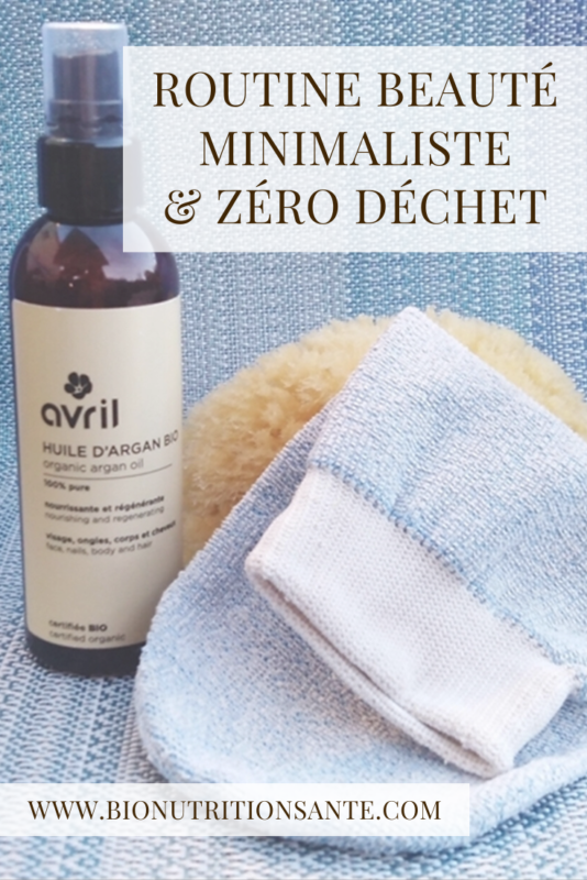 routine beauté minimaliste et zéro déchet pour une peau saine