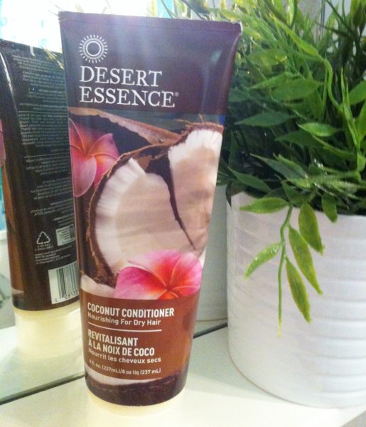 après-shampooing Desert Essence à la noix de coco