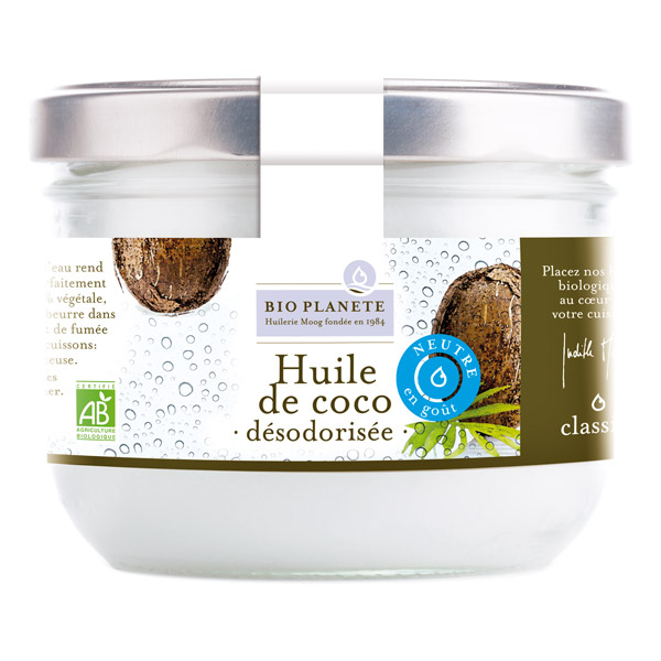 huiles alimentaires de coco bio planète